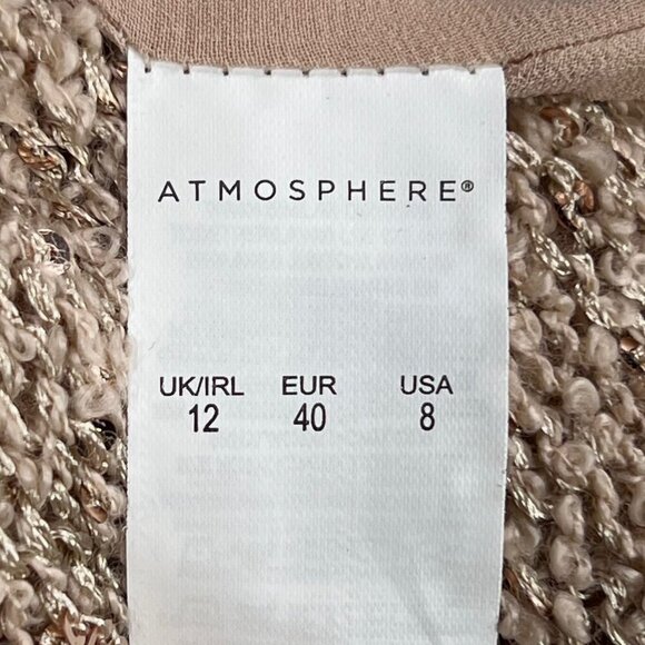 ATMOSPHERE Sequin V-Neck Knit Sweater 8 - Picture 7 of 7